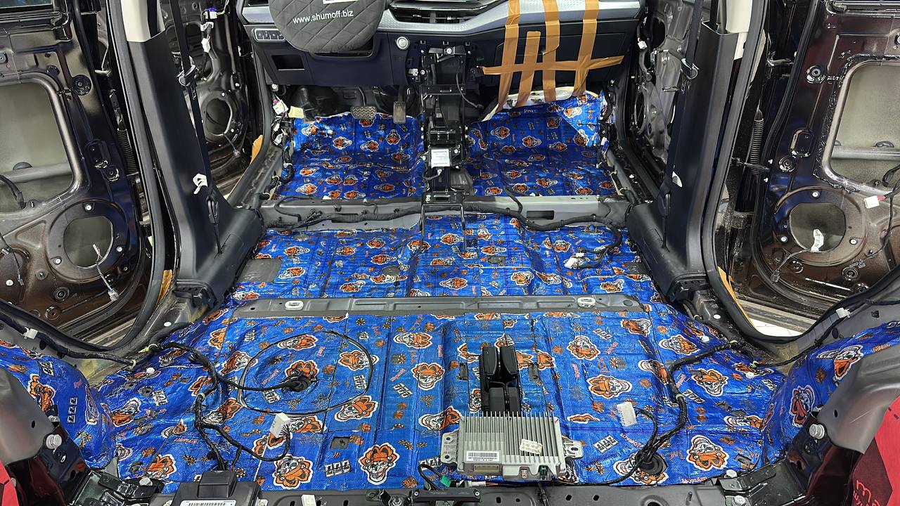 Шумоизоляция авто